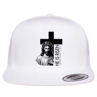 He Is Risen Jesus Paid It All Flatbill Hat