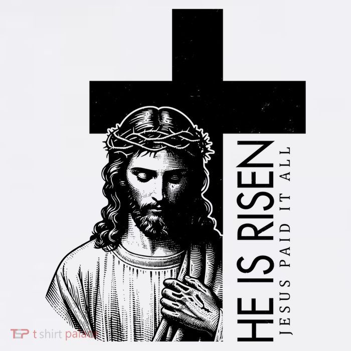He Is Risen Jesus Paid It All Magnet
