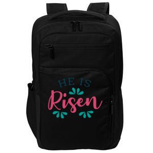 He Is Risen Easter Jesus Impact Tech Backpack