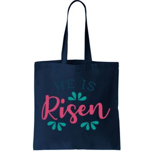 He Is Risen Easter Jesus Tote Bag