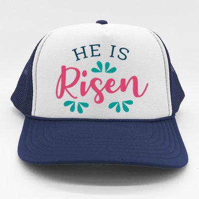 He Is Risen Easter Jesus Trucker Hat