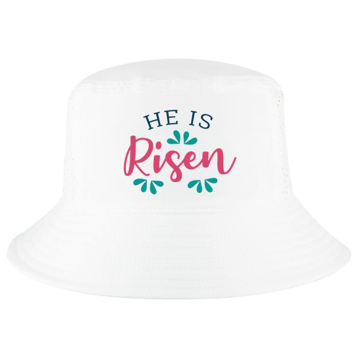 He Is Risen Easter Jesus Cool Comfort Performance Bucket Hat