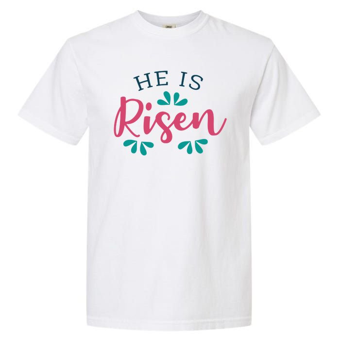 He Is Risen Easter Jesus Garment-Dyed Heavyweight T-Shirt