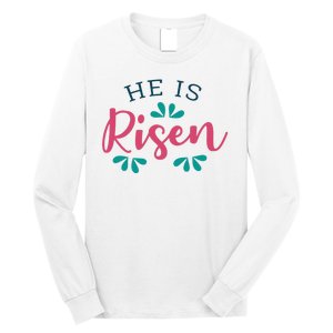 He Is Risen Easter Jesus Long Sleeve Shirt