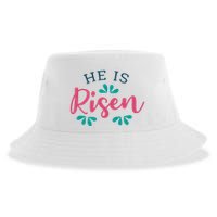 He Is Risen Easter Jesus Sustainable Bucket Hat