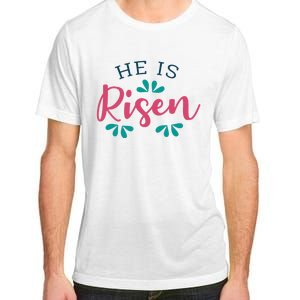 He Is Risen Easter Jesus Adult ChromaSoft Performance T-Shirt