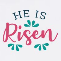 He Is Risen Easter Jesus Flatbill Hat