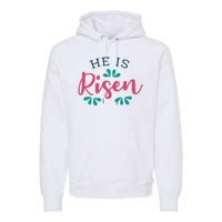 He Is Risen Easter Jesus Premium Hoodie