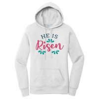 He Is Risen Easter Jesus Women's Pullover Hoodie