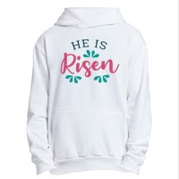 He Is Risen Easter Jesus Urban Pullover Hoodie