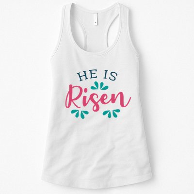 He Is Risen Easter Jesus Womens Tank Top