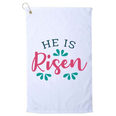 He Is Risen Easter Jesus Golf Towel