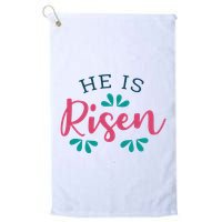 He Is Risen Easter Jesus Golf Towel