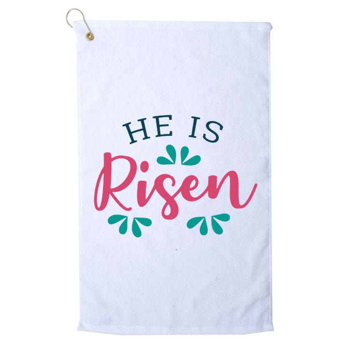 He Is Risen Easter Jesus Golf Towel