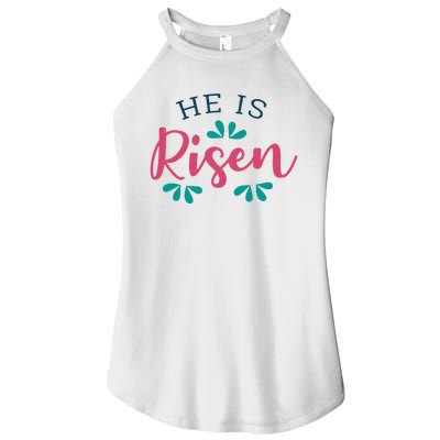 He Is Risen Easter Jesus Women’s Perfect Tri Rocker Tank