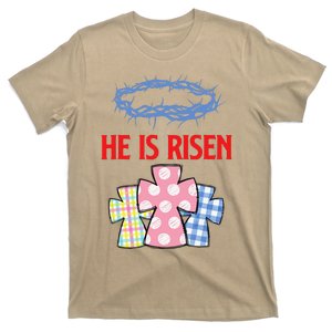 He Is Risen Jesus Christ Resurrection Happy Easter Day T-Shirt