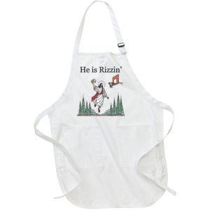 He Is Rizzin Full-Length Apron With Pockets