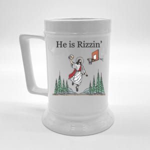 He Is Rizzin Beer Stein