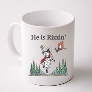 He Is Rizzin Coffee Mug