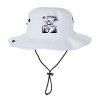 He Is Rizzin Basketball Jesus Retro Easter Christian Bucket Hat