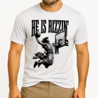 He Is Rizzin Funny Jesus Basketball Performance Shirt