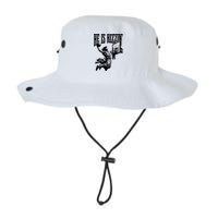 He Is Rizzin Funny Jesus Basketball Legacy Cool Fit Booney Bucket Hat