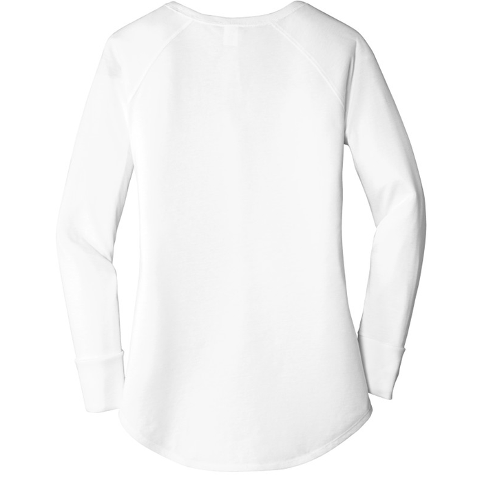 He Is Rizzin Funny Jesus Basketball Women's Perfect Tri Tunic Long Sleeve Shirt