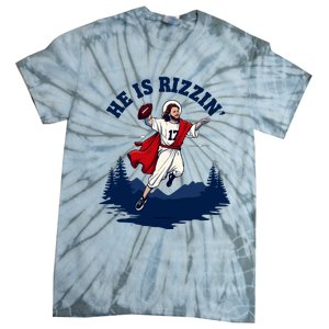 He Is Rizzin Allen Playing Football Game Day Sports Allen Tie-Dye T-Shirt