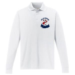 He Is Rizzin Allen Playing Football Game Day Sports Allen Performance Long Sleeve Polo