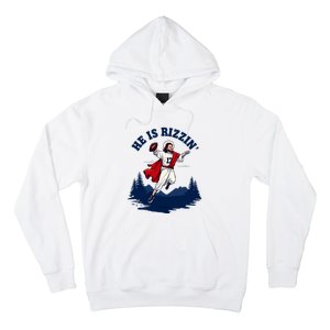 He Is Rizzin Allen Playing Football Game Day Sports Allen Hoodie