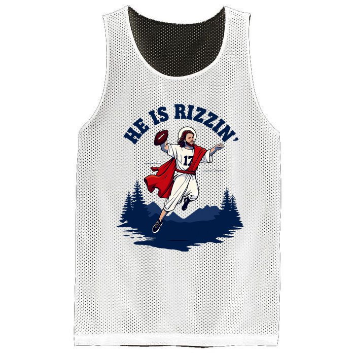 He Is Rizzin Allen Playing Football Game Day Sports Allen Mesh Reversible Basketball Jersey Tank