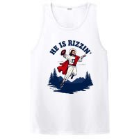 He Is Rizzin Allen Playing Football Game Day Sports Allen PosiCharge Competitor Tank