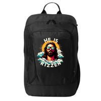 He Is Rizzen Christian Jesus Is Rizzen Christian Religious City Backpack