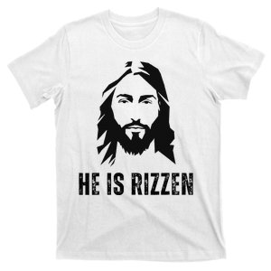 He Is Rizzen Funny Jesus Christ Meme Christian Faith Love T-Shirt