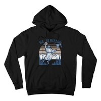 He Is Risen Rizzin Easter Jesus Christian Faith Basketball Hoodie