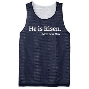 He Is Risen. Matthew 286 Easter Resurrection Mesh Reversible Basketball Jersey Tank