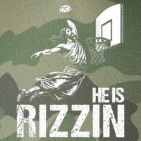 He Is Rizzin Funny Jesus Playing Basketball Meme Legacy Tie Dye Trucker Hat