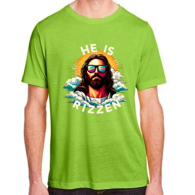 He Is Rizzen Christian Jesus Is Rizzen Christian Religious Adult ChromaSoft Performance T-Shirt