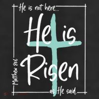 He Is Risen Easter Christian Cross Adult Drive Performance Visor