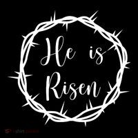 He Is Risen Easter Christ Bucket Hat