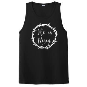 He Is Risen Easter Christ PosiCharge Competitor Tank