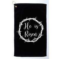 He Is Risen Easter Christ Golf Towel