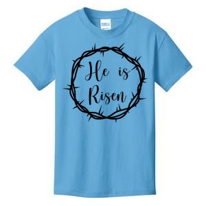 He Is Risen Easter Christ Kids T-Shirt