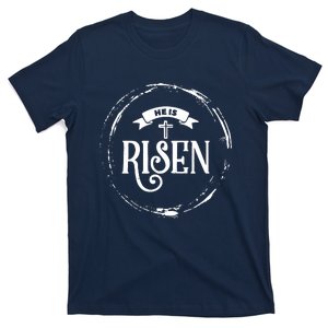 He Is Risen Religious Easter Jesus Christian T-Shirt