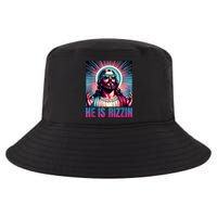 He Is Rizzin Jesus Is Rizzen Cool Comfort Performance Bucket Hat