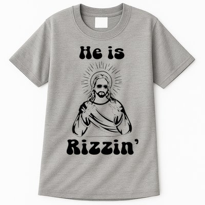 He Is Rizzin Jesus Is Rizzen Funny Tall T-Shirt