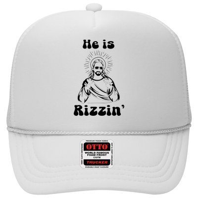 He Is Rizzin Jesus Is Rizzen Funny Hat