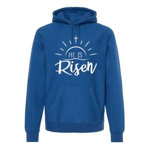 He Is Risen Funny Premium Hoodie