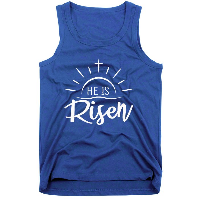 He Is Risen Funny Tank Top