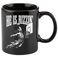 He Is Rizzin Funny Jesus Basketball Meme 11oz C Handle Ceramic Mug